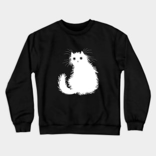 Moggy (No.1) white version Crewneck Sweatshirt